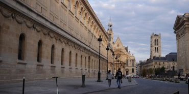 Bibliothèque Sainte Geneviève sur l'emplacement du collège de Montaigu