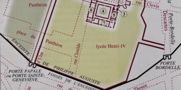 L'Abbaye Sainte Geneviève au VIIIe siècle