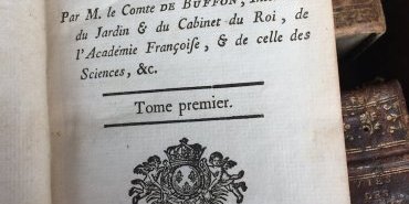 L'Âge des Lumières, livre de Buffon 1783