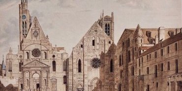 L'abbaye de Sainte Geneviève, aujourd'hui le Lycée Henri IV, avant (…)